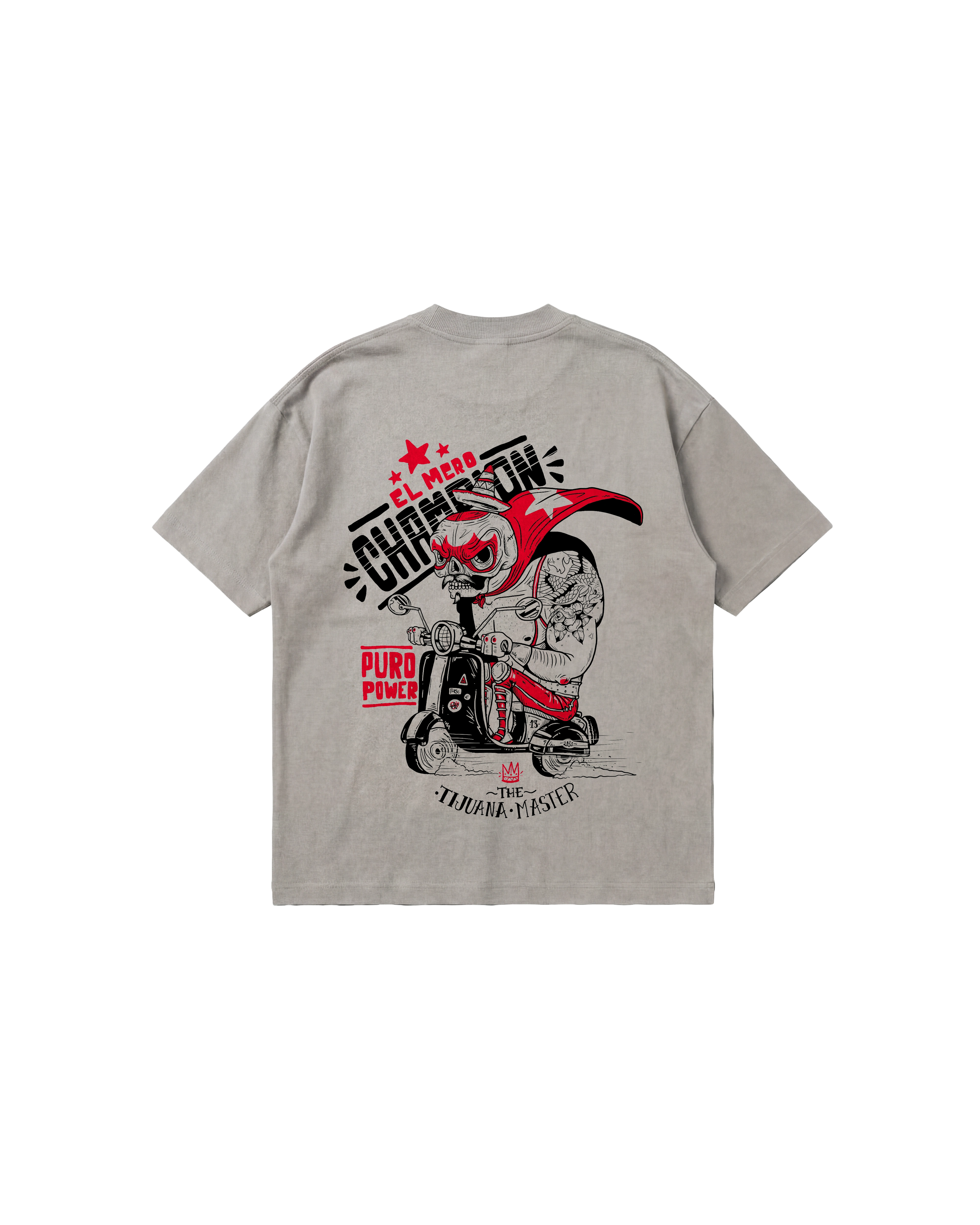 Tijuana Master Semi Oversize 250 Gris Cemento Cubica