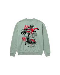 Tijuana Master Sweatshirt 410 Verde Menta Cubica