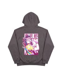 Tokyo 2050 Hoodie 410 Gris Oscuro Cubica
