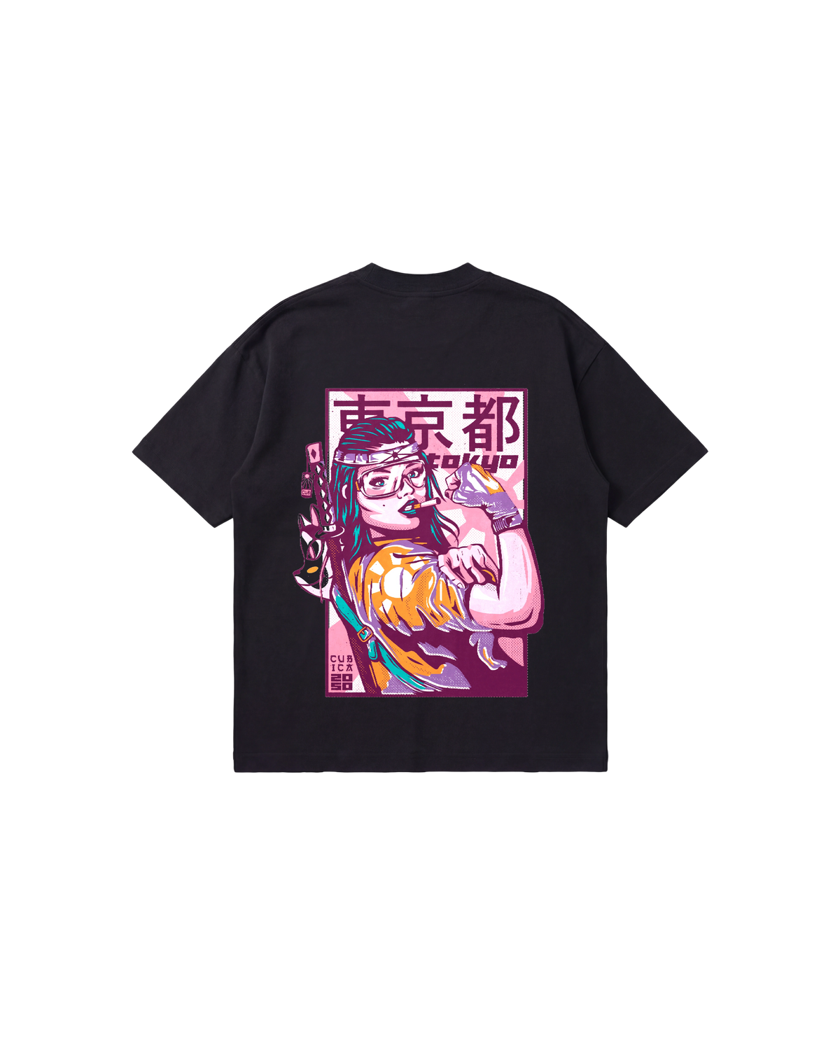 Tokyo 2050 Semi Oversize 250 Negro Cubica
