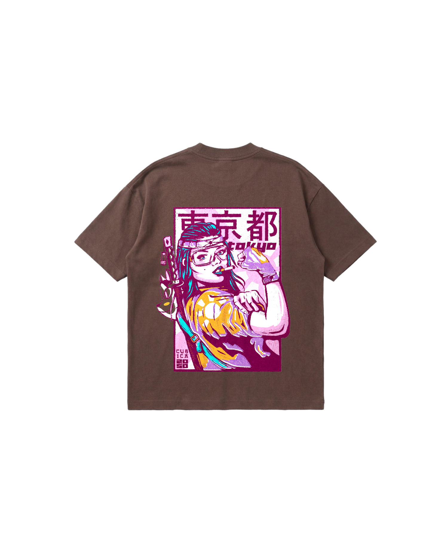 Tokyo 2050 Semi Oversize 250 Café Toffee Cubica