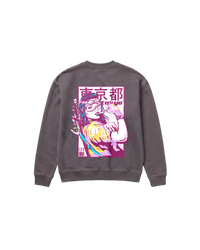 Tokyo 2050 Sweatshirt 410 Gris Oscuro Cubica