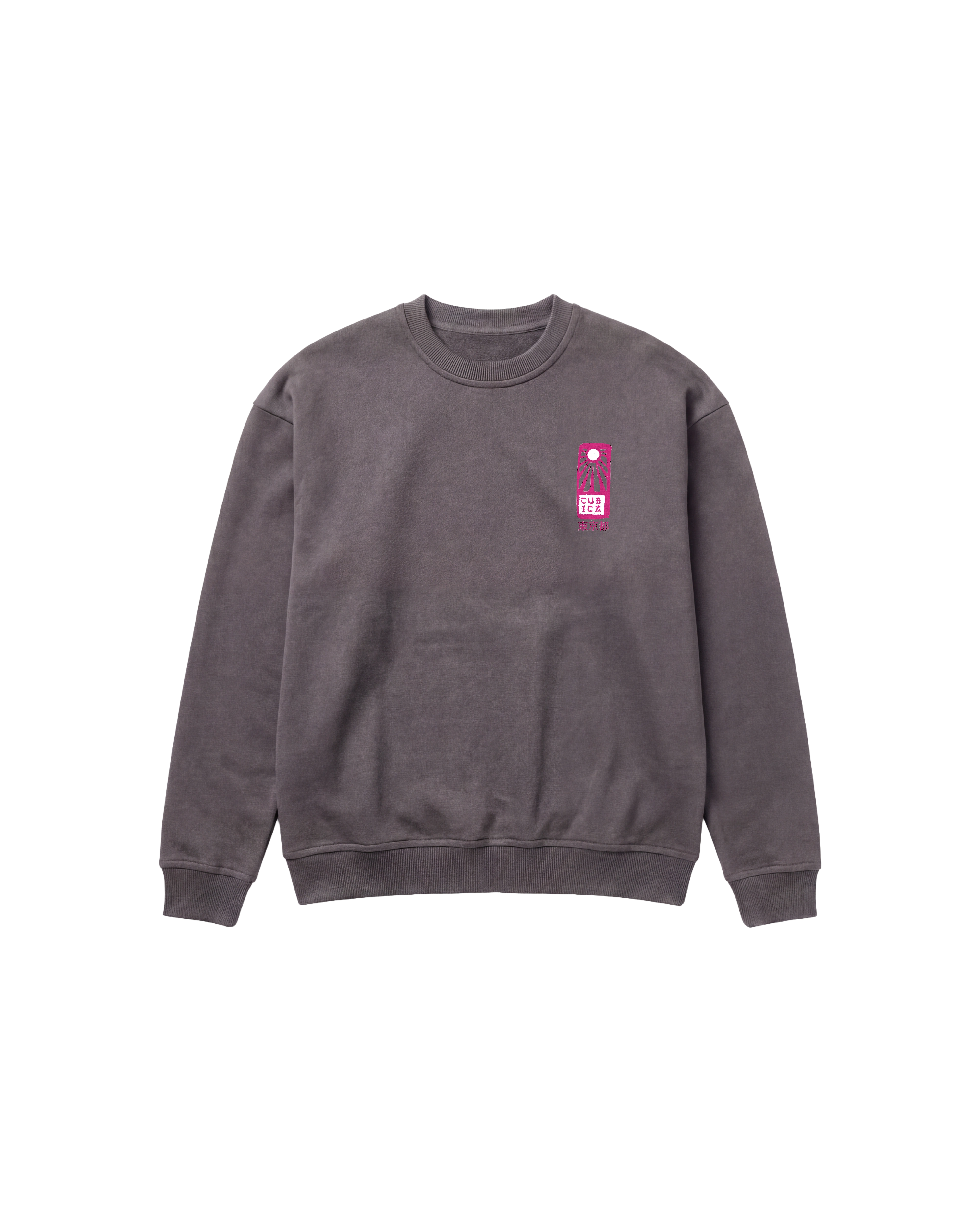 Tokyo 2050 Sweatshirt 410 Gris Oscuro Cubica