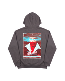 Tony Montana Hoodie 410 Gris Oscuro Cubica
