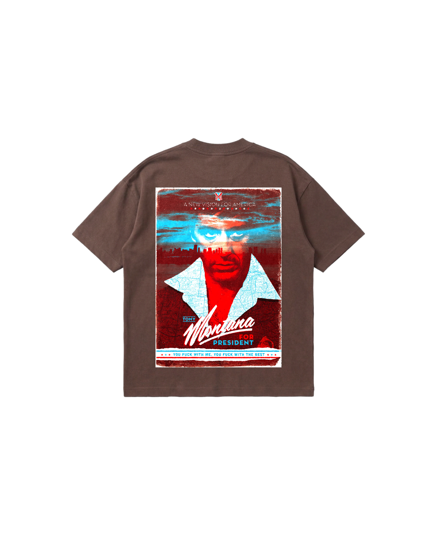Tony Montana Semi Oversize 250 Café Toffee Cubica