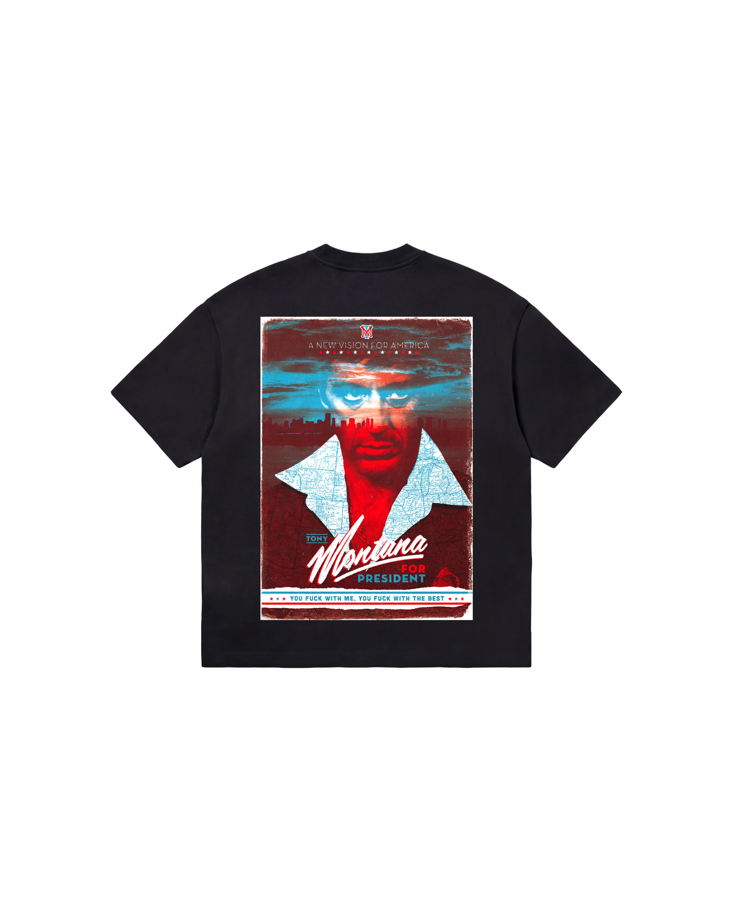 Tony Montana Semi Oversize 310 Negro Cubica
