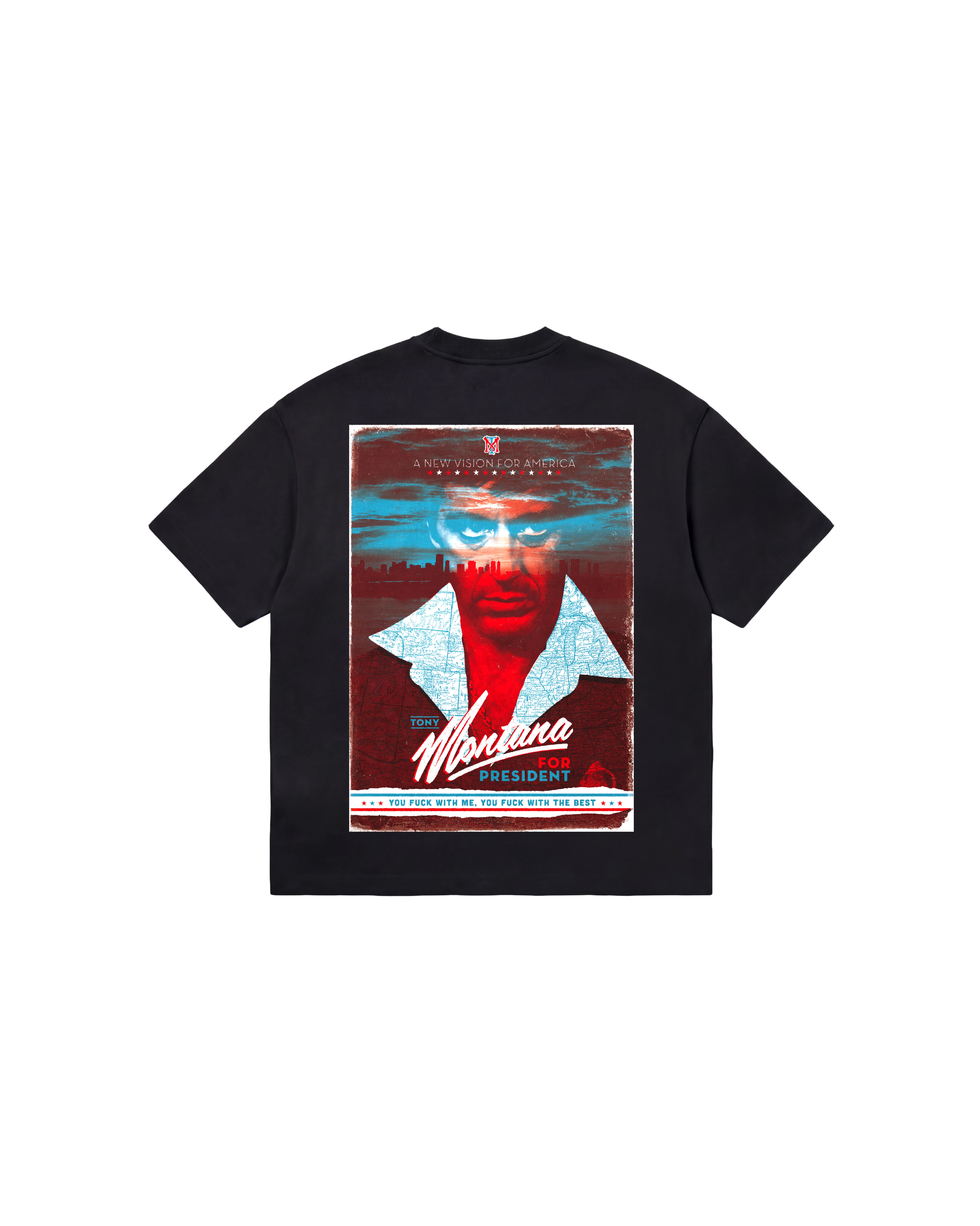 Tony Montana Semi Oversize 310 Negro Cubica