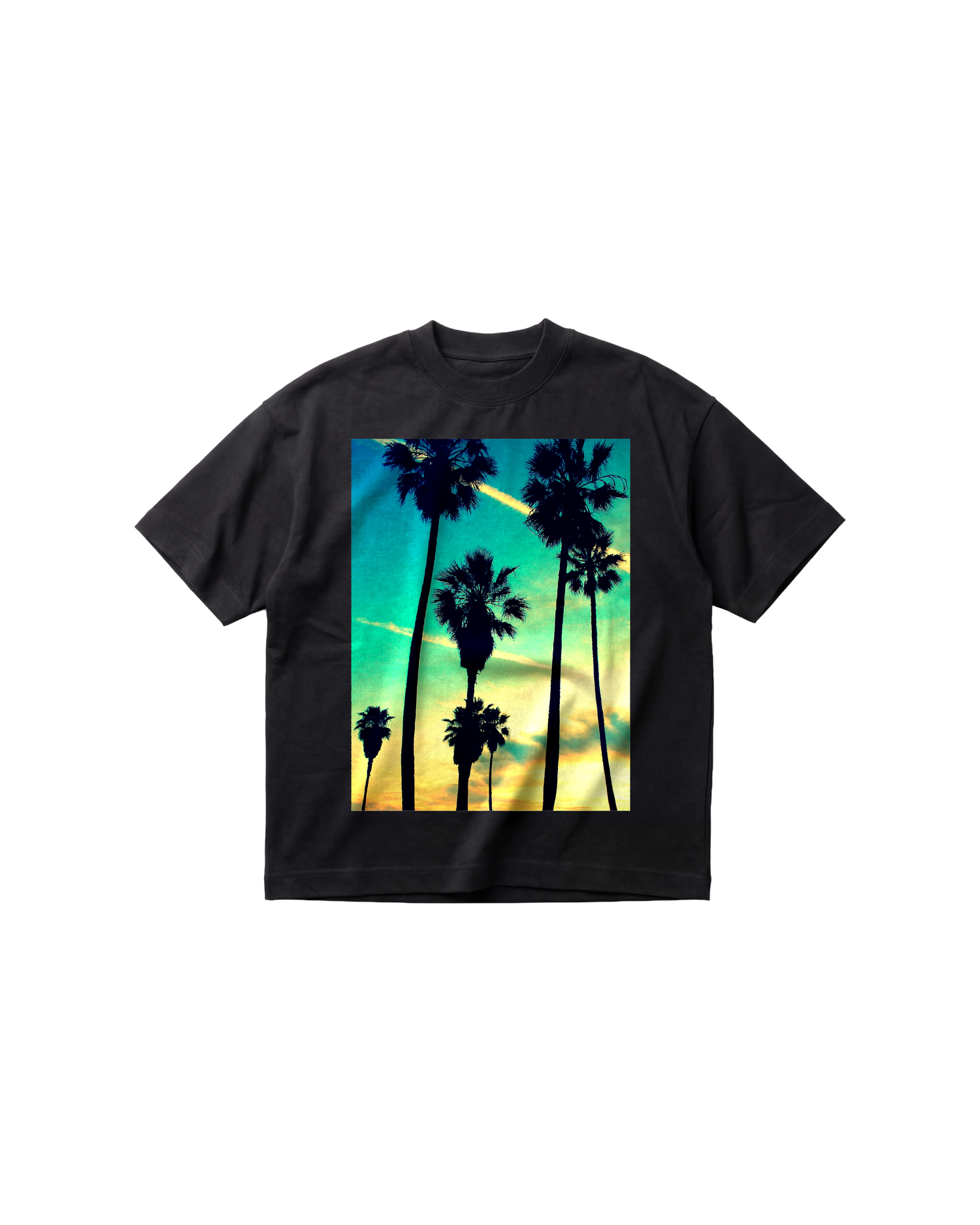 Tropical Dusk Semi Oversize 310 Negro Cubica