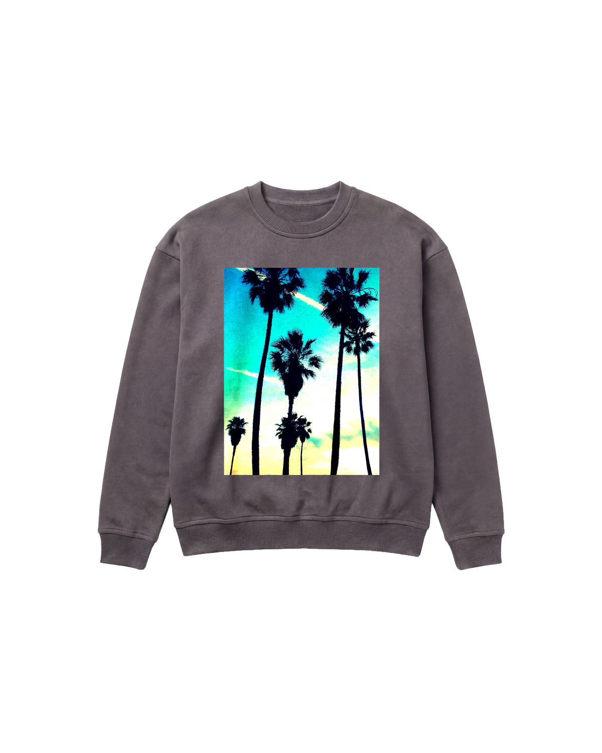 Tropical Dusk Sweatshirt 410 Gris Oscuro Cubica