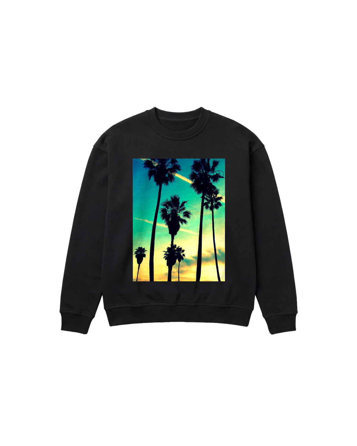 Tropical Dusk Sweatshirt 410 Negro Cubica