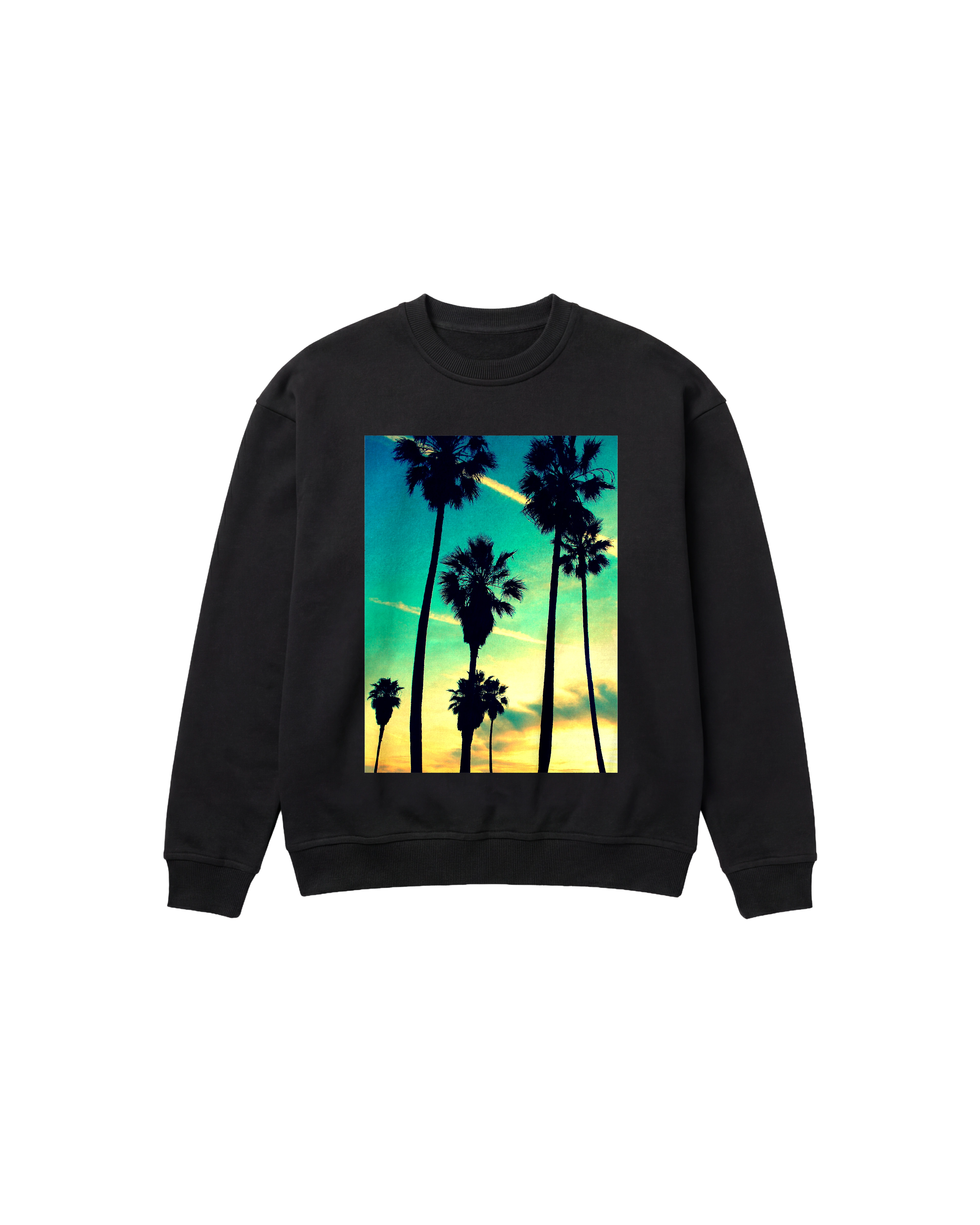 Tropical Dusk Sweatshirt 410 Negro Cubica