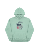 Tropical Sound Hoodie 410 Verde Menta Cubica