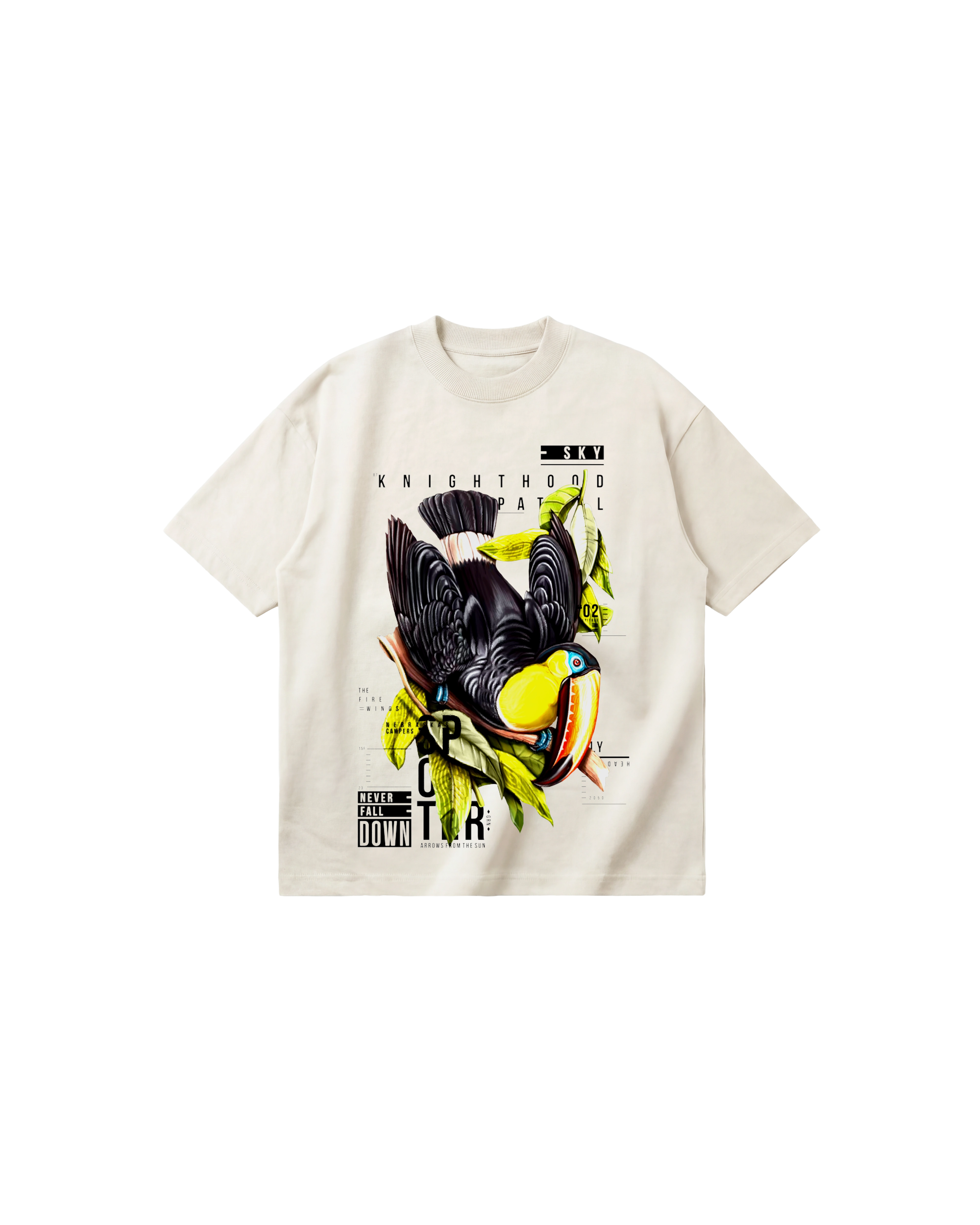 Tucan Tucan Semi Oversize 250 Marfil Cubica