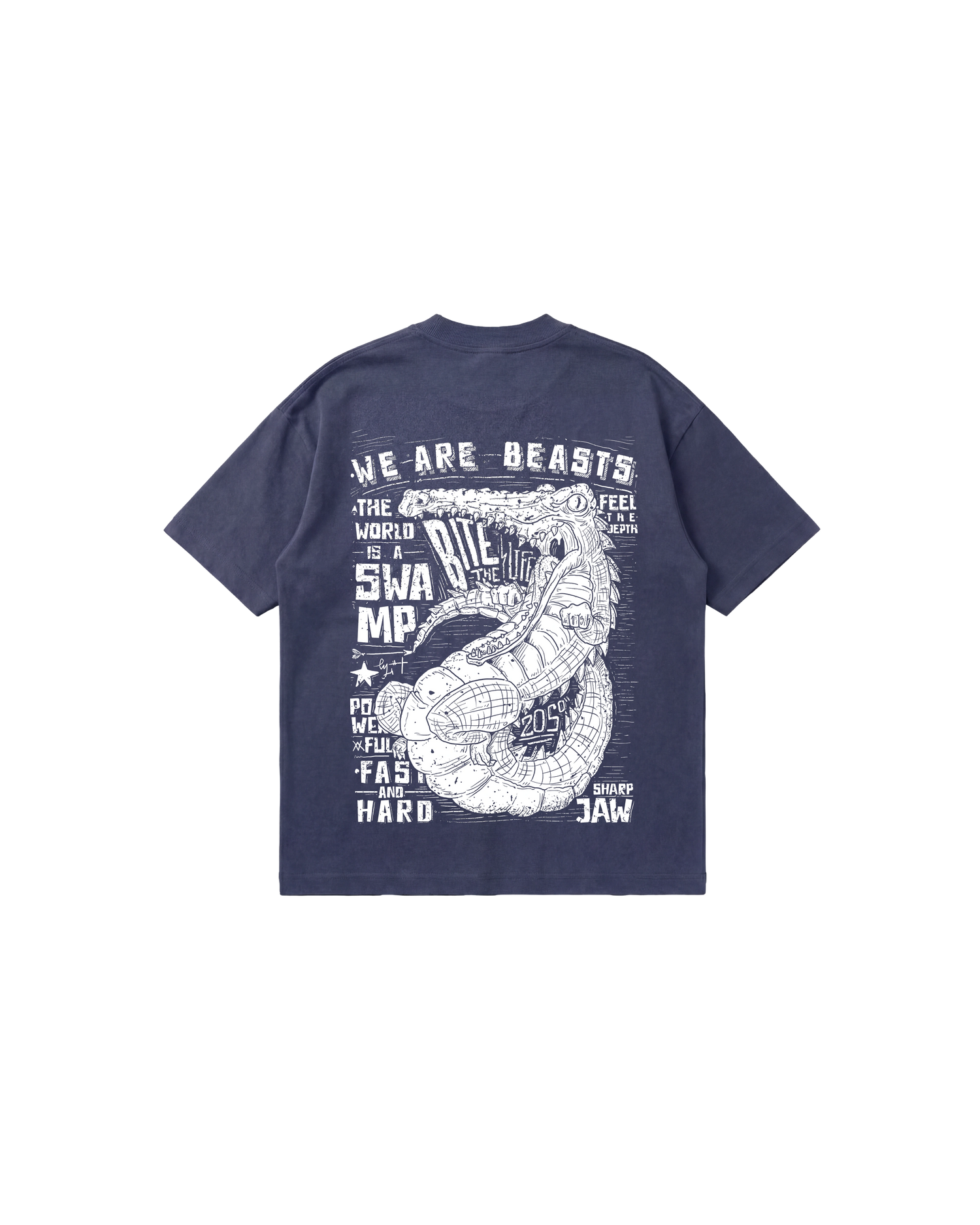 We Beasts Semi Oversize 250 Indigo Cubica