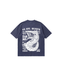 We Beasts Semi Oversize 250 Indigo Cubica
