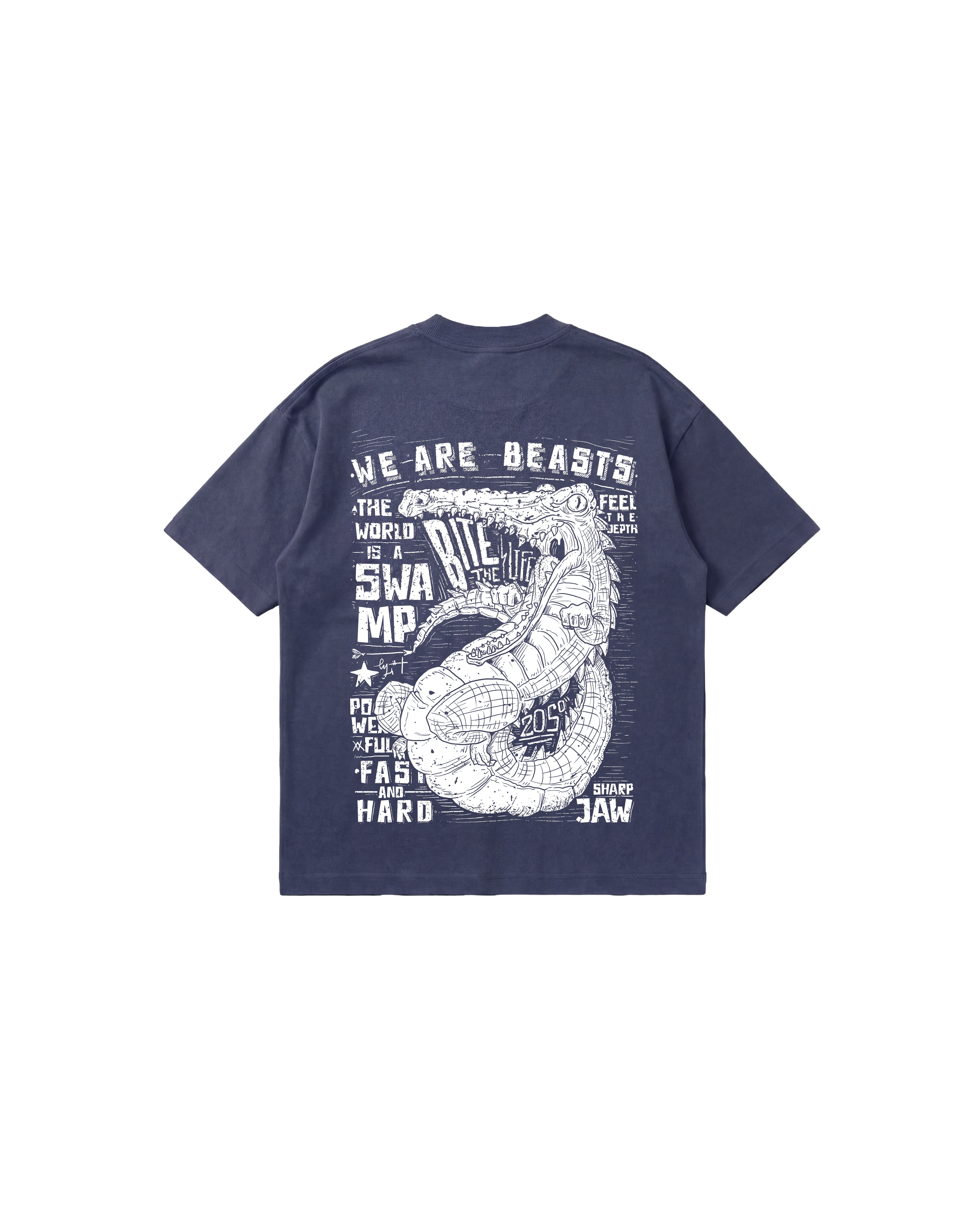 We Beasts Semi Oversize 250 Indigo Cubica