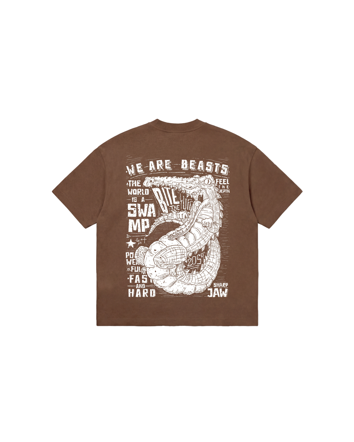 We Beasts Semi Oversize 310 Chocolate Cubica