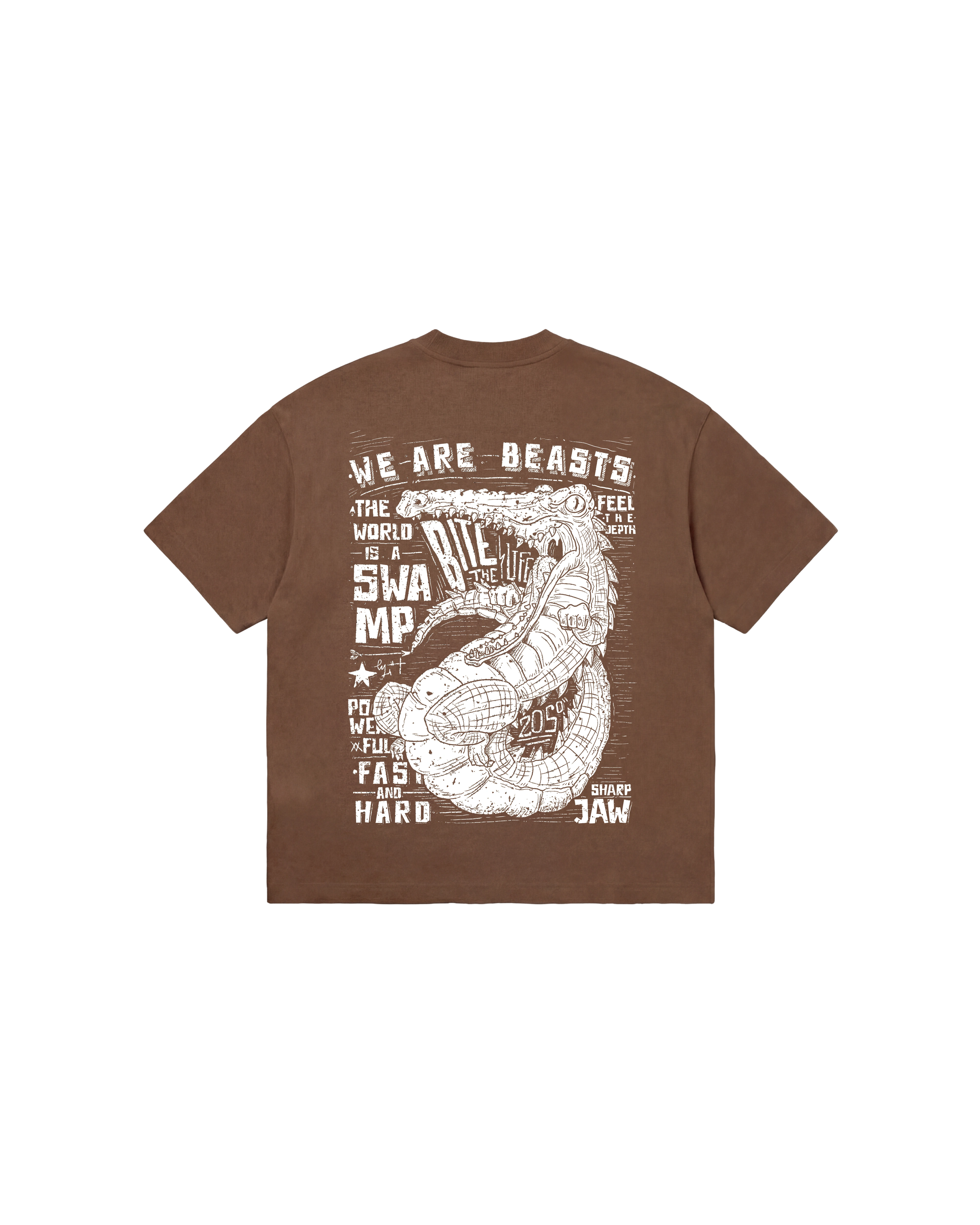 We Beasts Semi Oversize 310 Chocolate Cubica