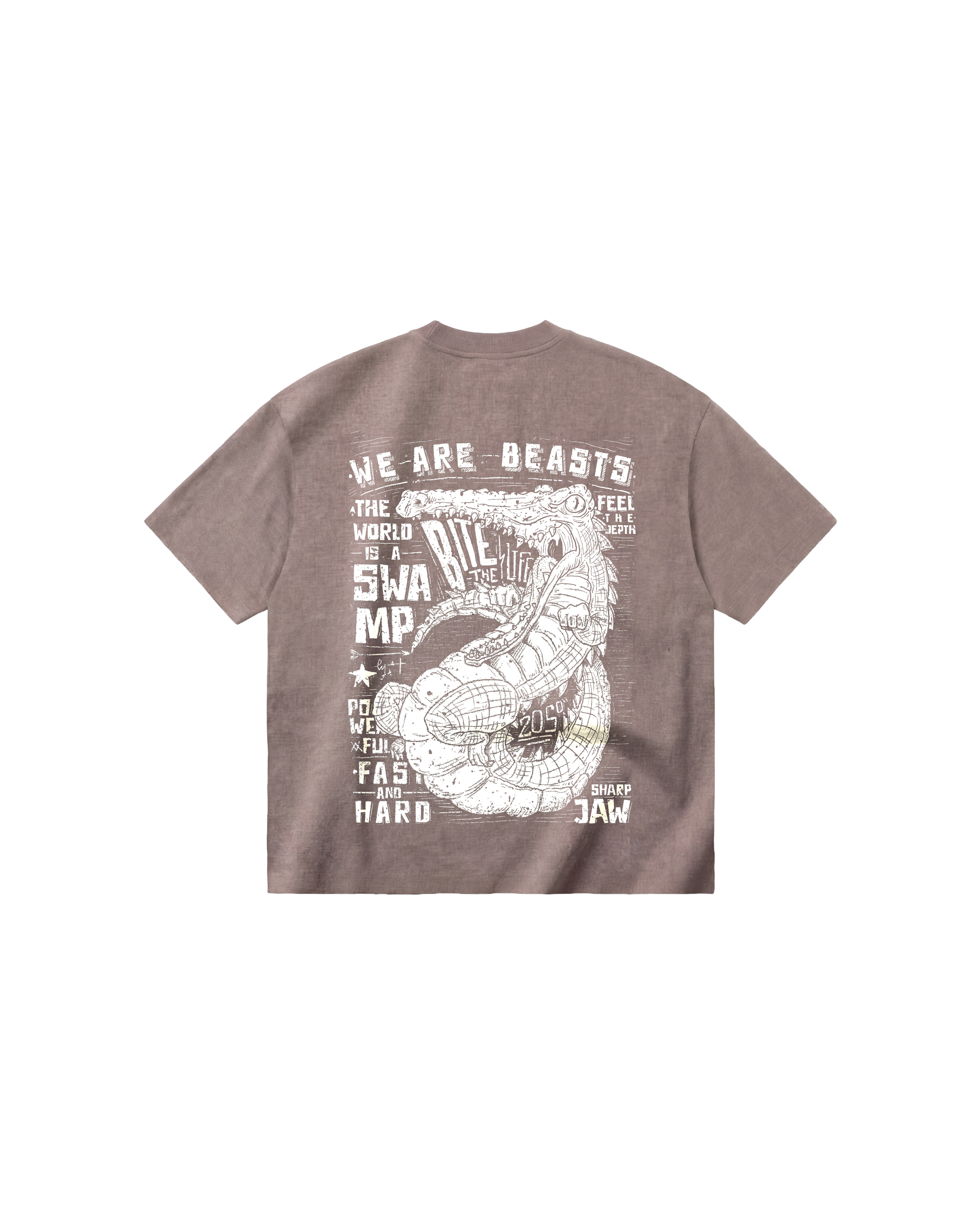 We Beasts Semi Oversize 310 Kaki Cubica