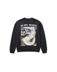 We Beasts Sweatshirt 410 Negro Cubica